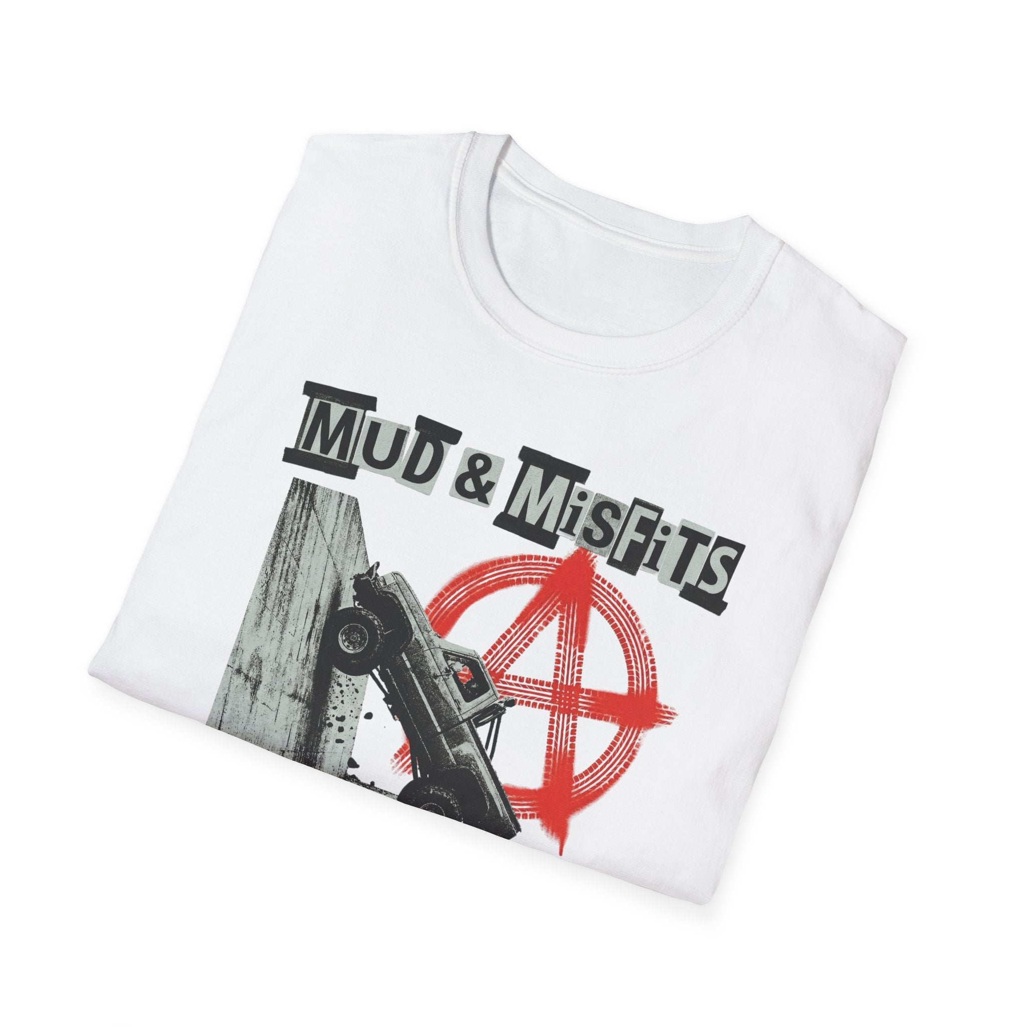 Mud & Misfits "Pavement Optional" Anarchy T-shirt