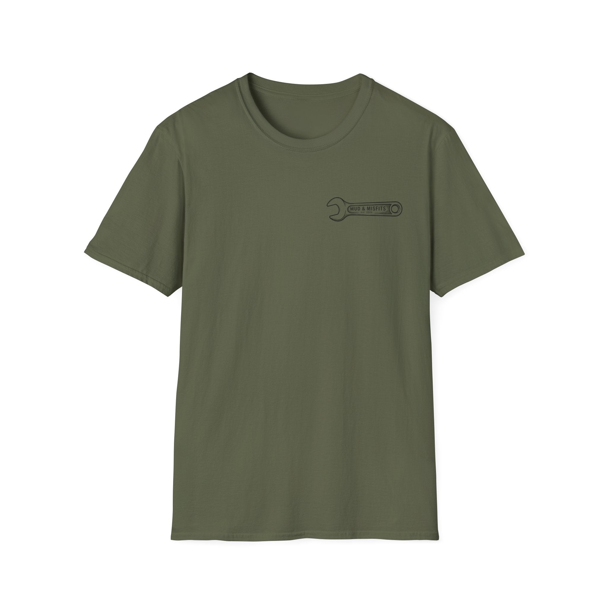 Mud & Misfits "Garage Built Trail Tested" T-shirt
