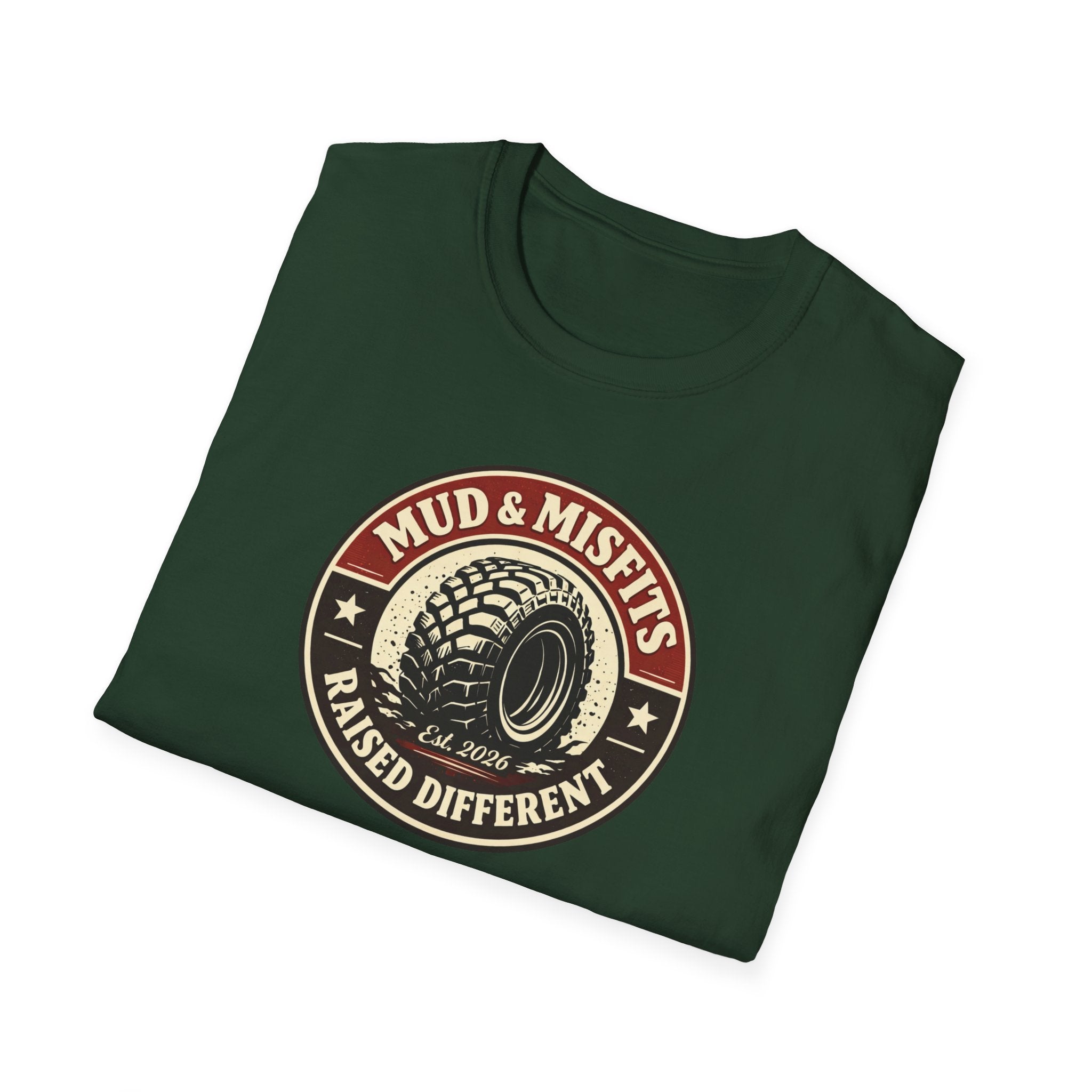 Mud & Misfits "Raised Different" T-shirt