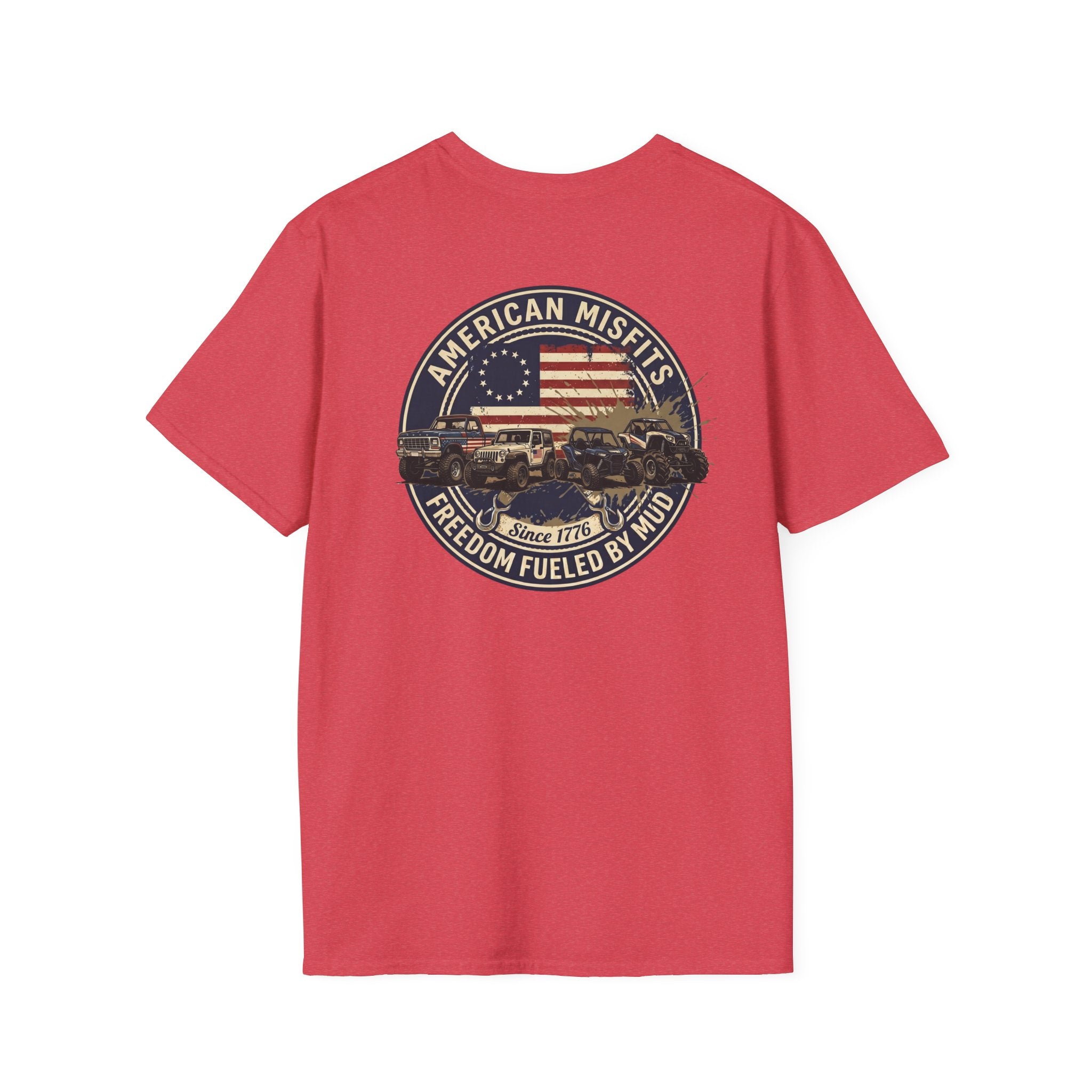 Mud & Misfits 'American Misfits - Freedom Fueled By Mud' T-shirt