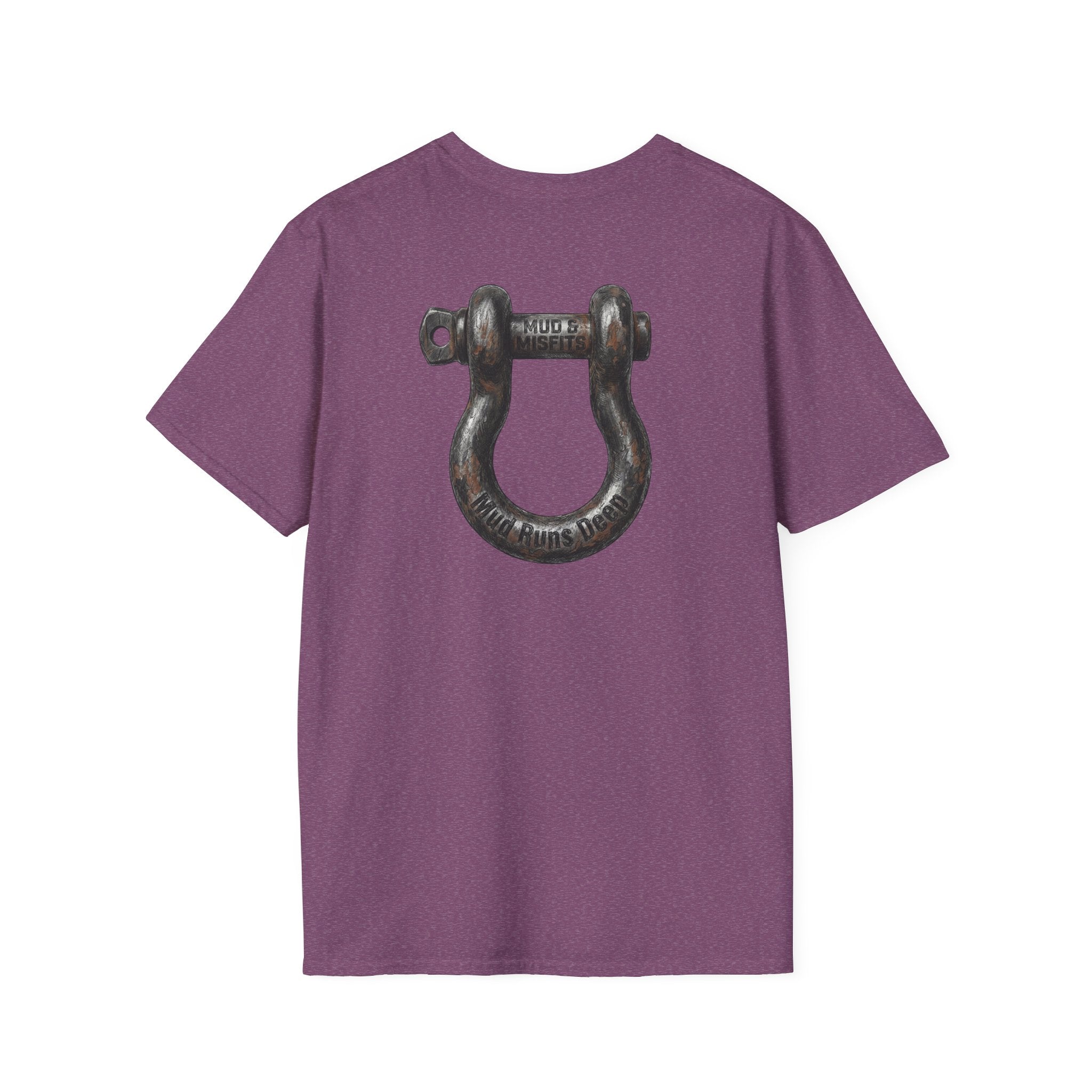 Mud & Misfits "Mud Runs Deep" Shackle Hook T-shirt