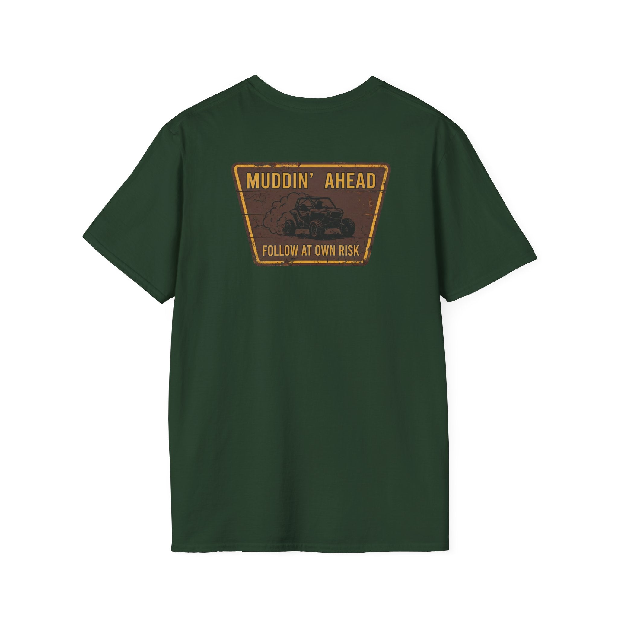 Mud & Misfits "Muddin' Ahead" Trail Sign T-shirt