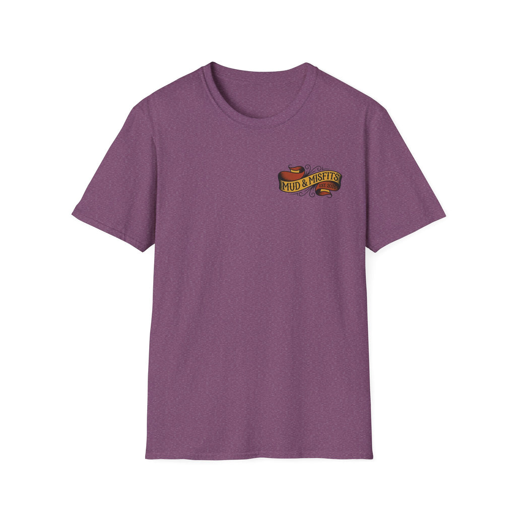 Mud & Misfits "Death Before Pavement" American Tattoo T-shirt