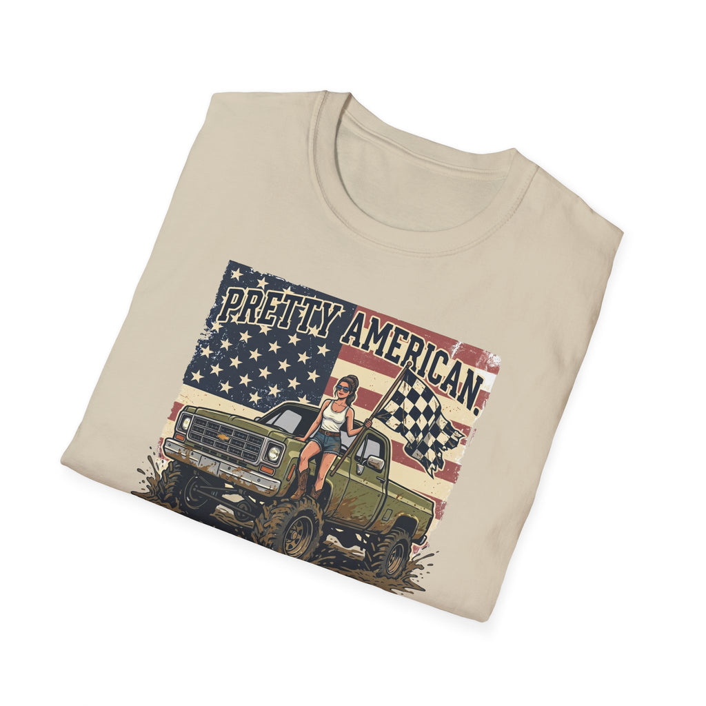 Mud & Misfits 'Pretty American - Pretty Problematic' T-shirt