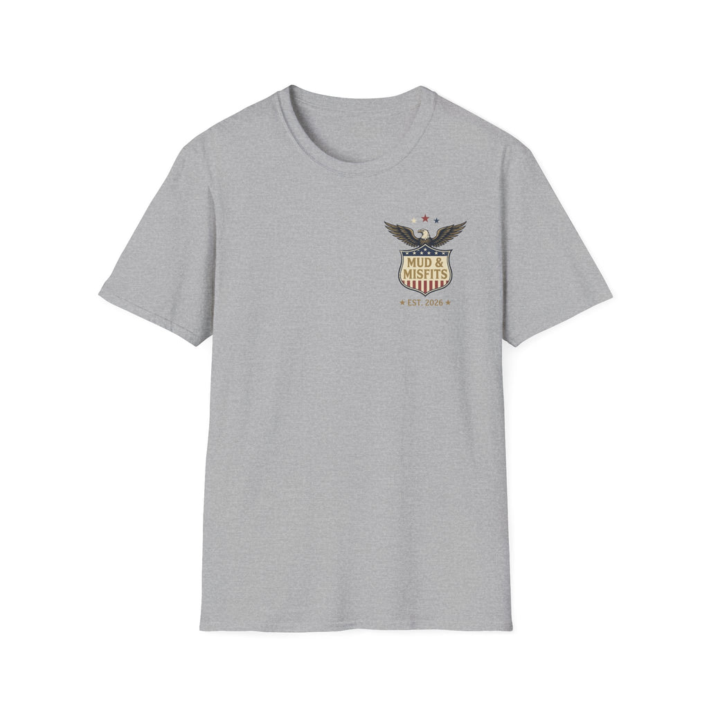 Mud & Misfits "Born Free - Buried in Mud" T-shirt