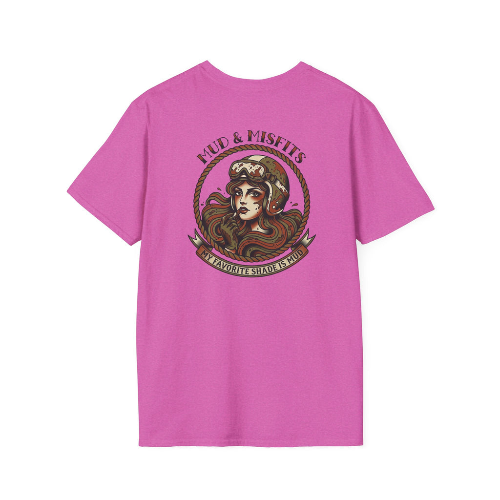 Mud & Misfits "My Favorite Shade is Mud" American Tattoo T-shirt