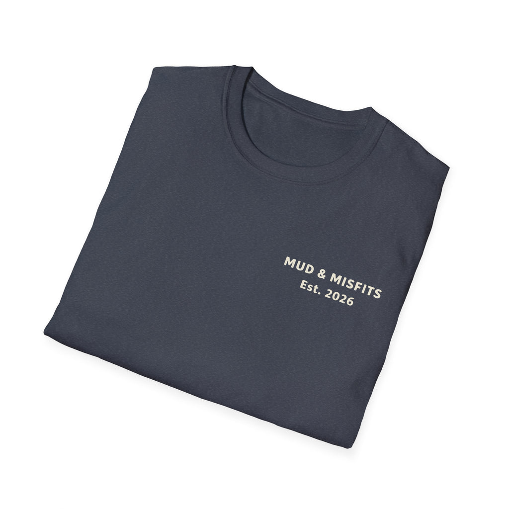 Mud & Misfits "Muddin' Ahead" Trail Sign T-shirt