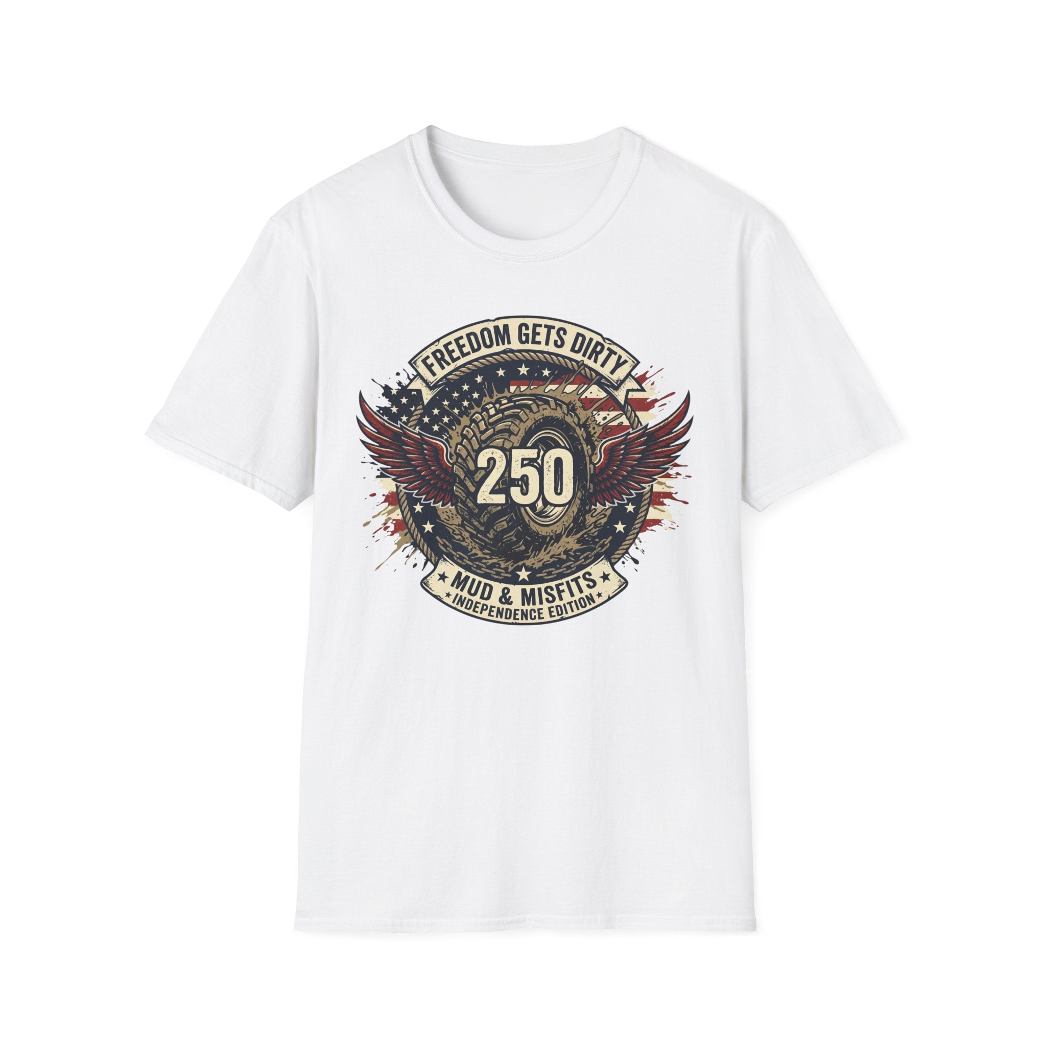 Mud & Misfits 'Freedom Gets Dirty' 250 T-shirt