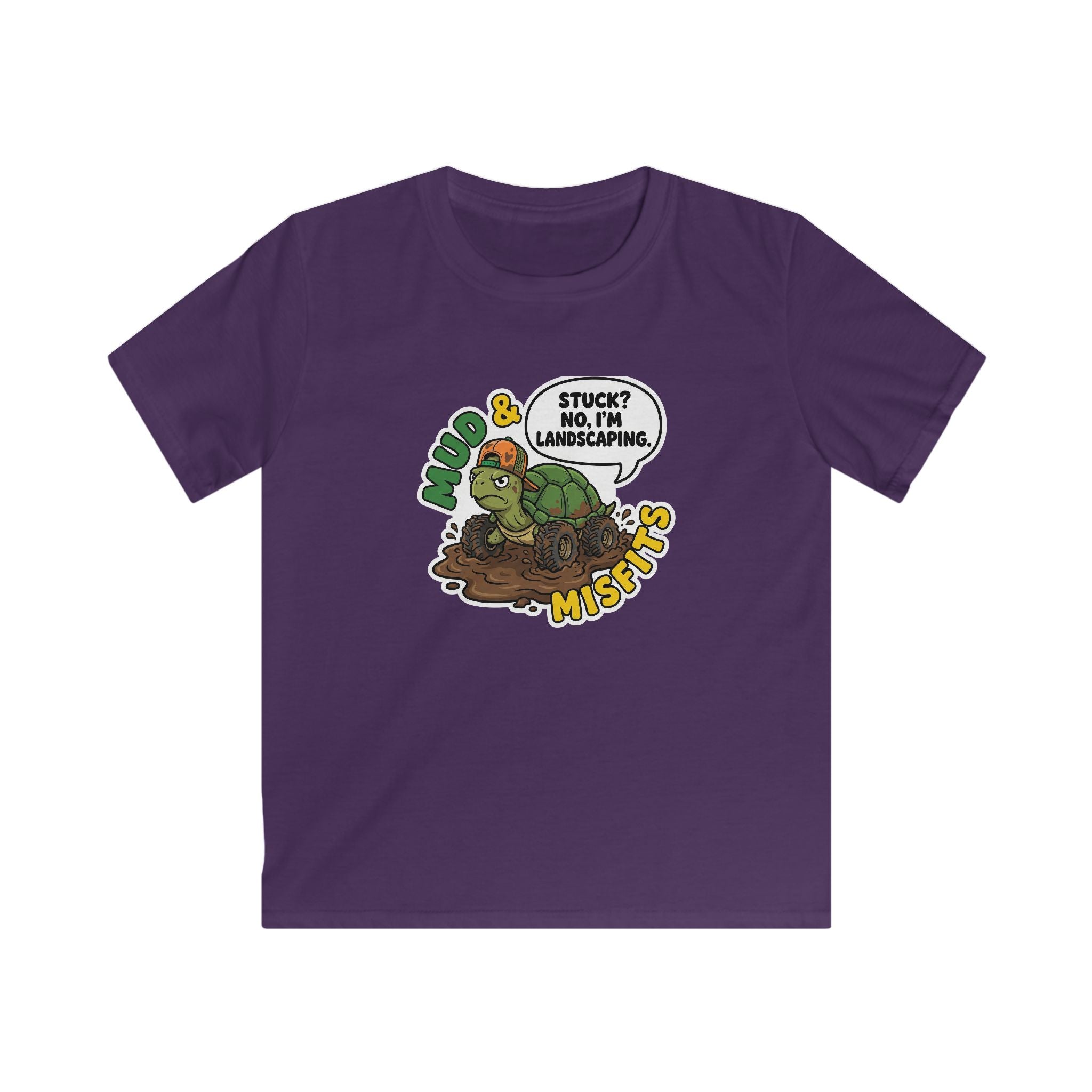 Mud & Misfits "I'm Not Stuck I'm Landscaping" Kids T-shirt