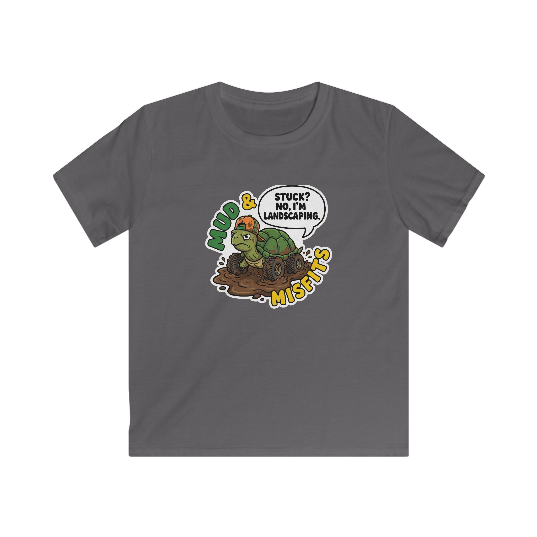 Mud & Misfits "I'm Not Stuck I'm Landscaping" Kids T-shirt