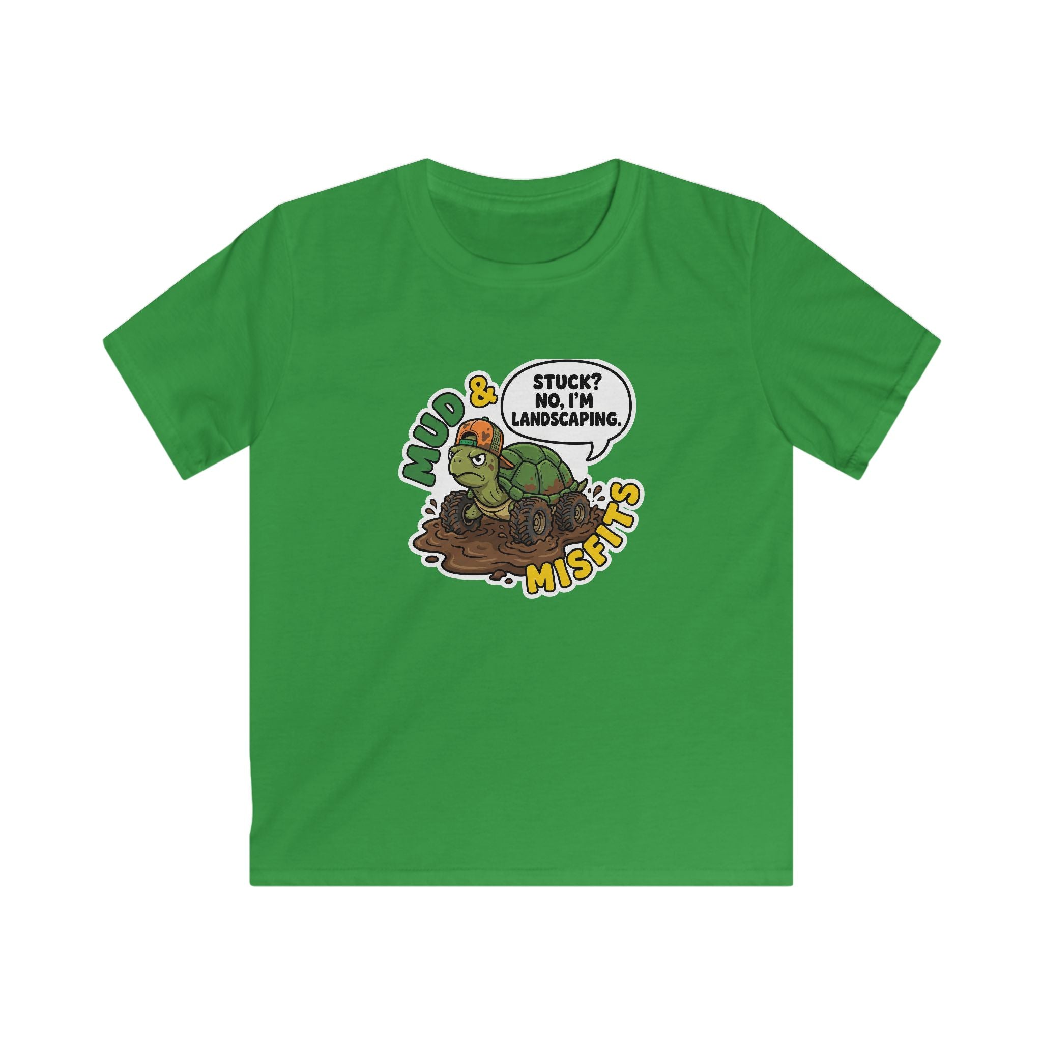 Mud & Misfits "I'm Not Stuck I'm Landscaping" Kids T-shirt