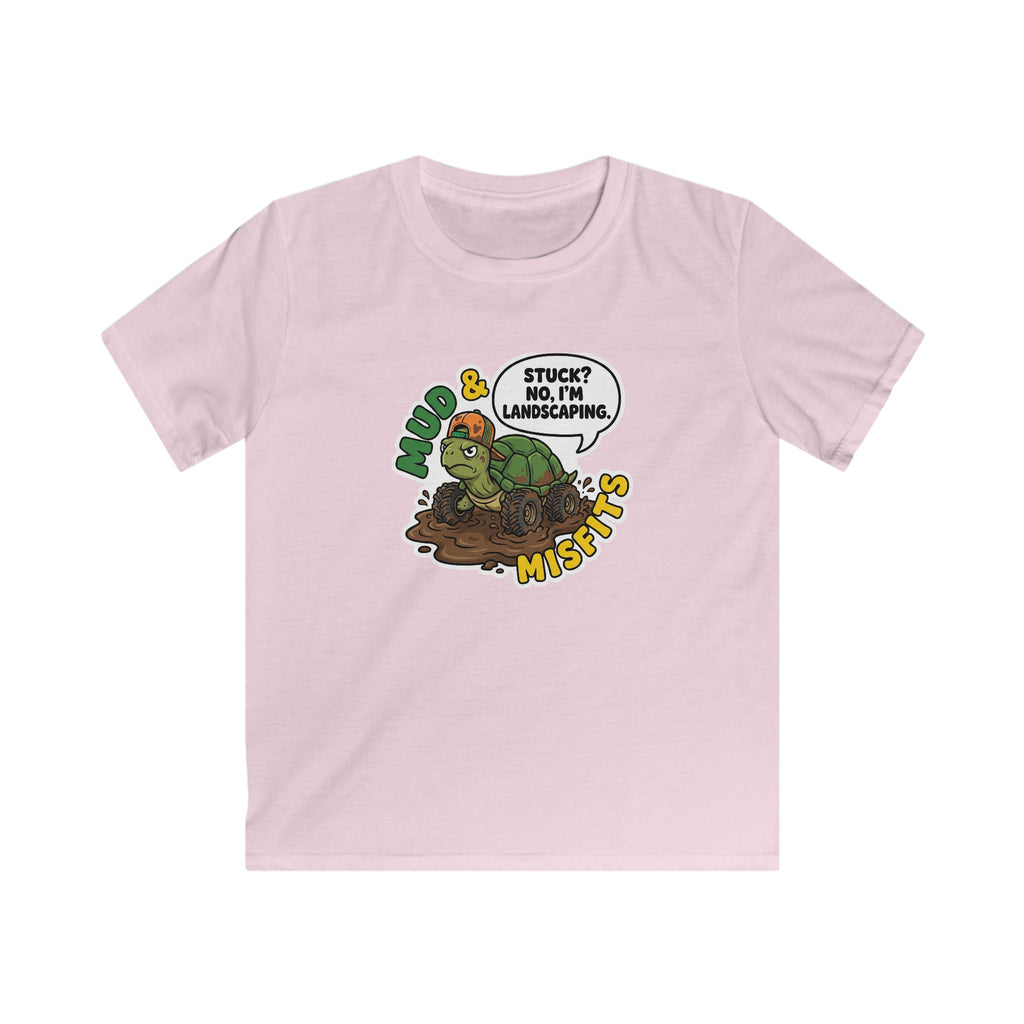 Mud & Misfits "I'm Not Stuck I'm Landscaping" Kids T-shirt
