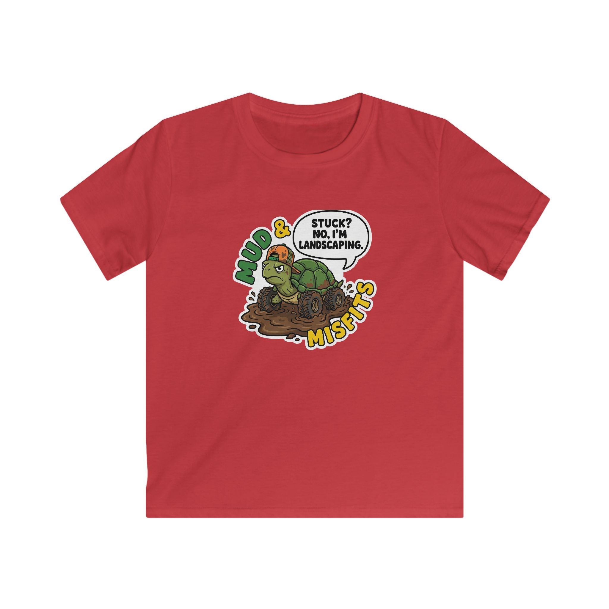 Mud & Misfits "I'm Not Stuck I'm Landscaping" Kids T-shirt
