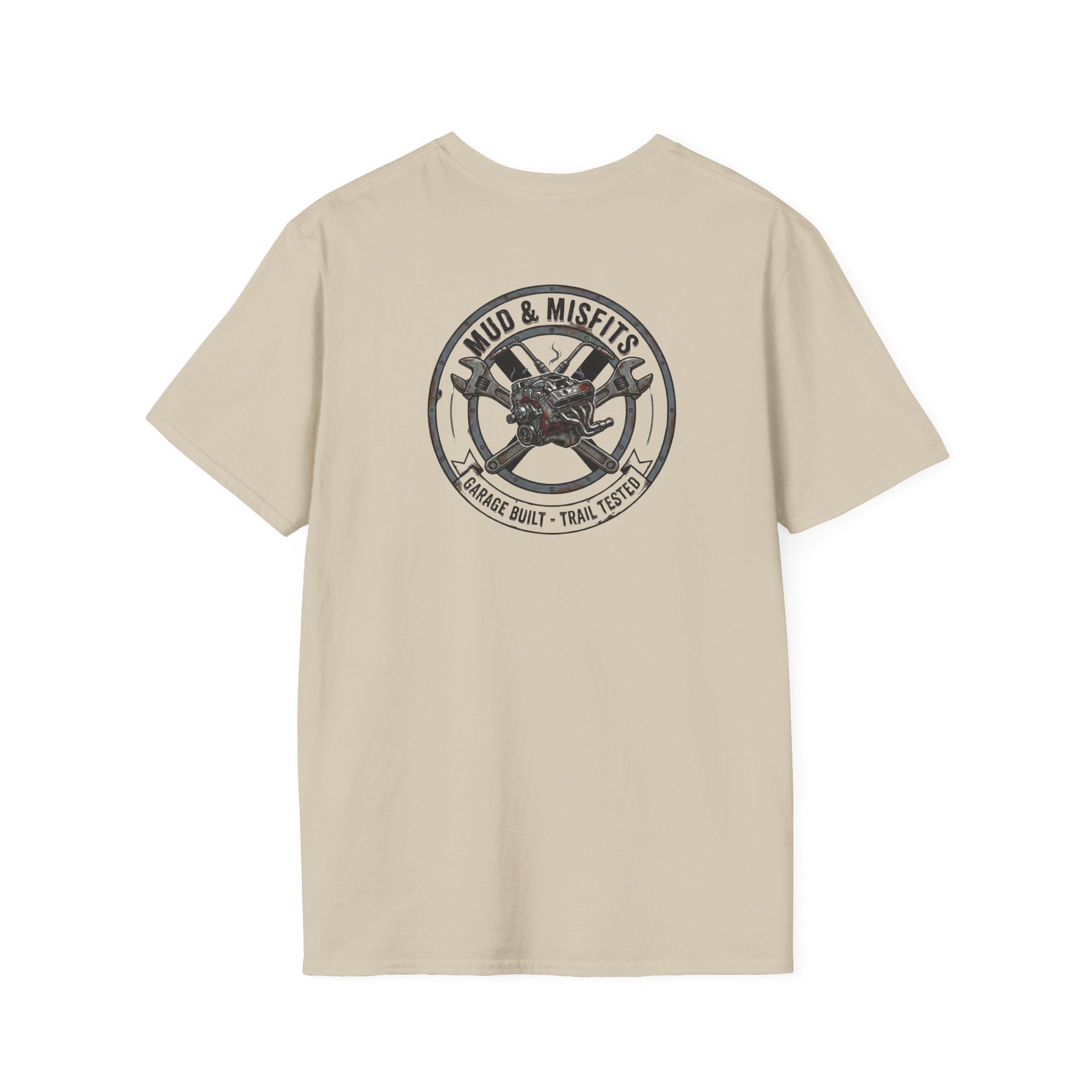 Mud & Misfits "Garage Built Trail Tested" T-shirt