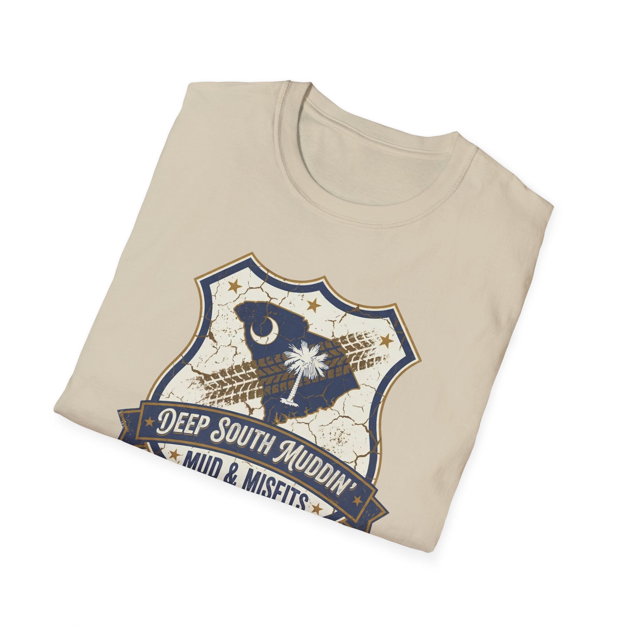 Mud & Misfits SC State Badge "Deep South Muddin" T-shirt
