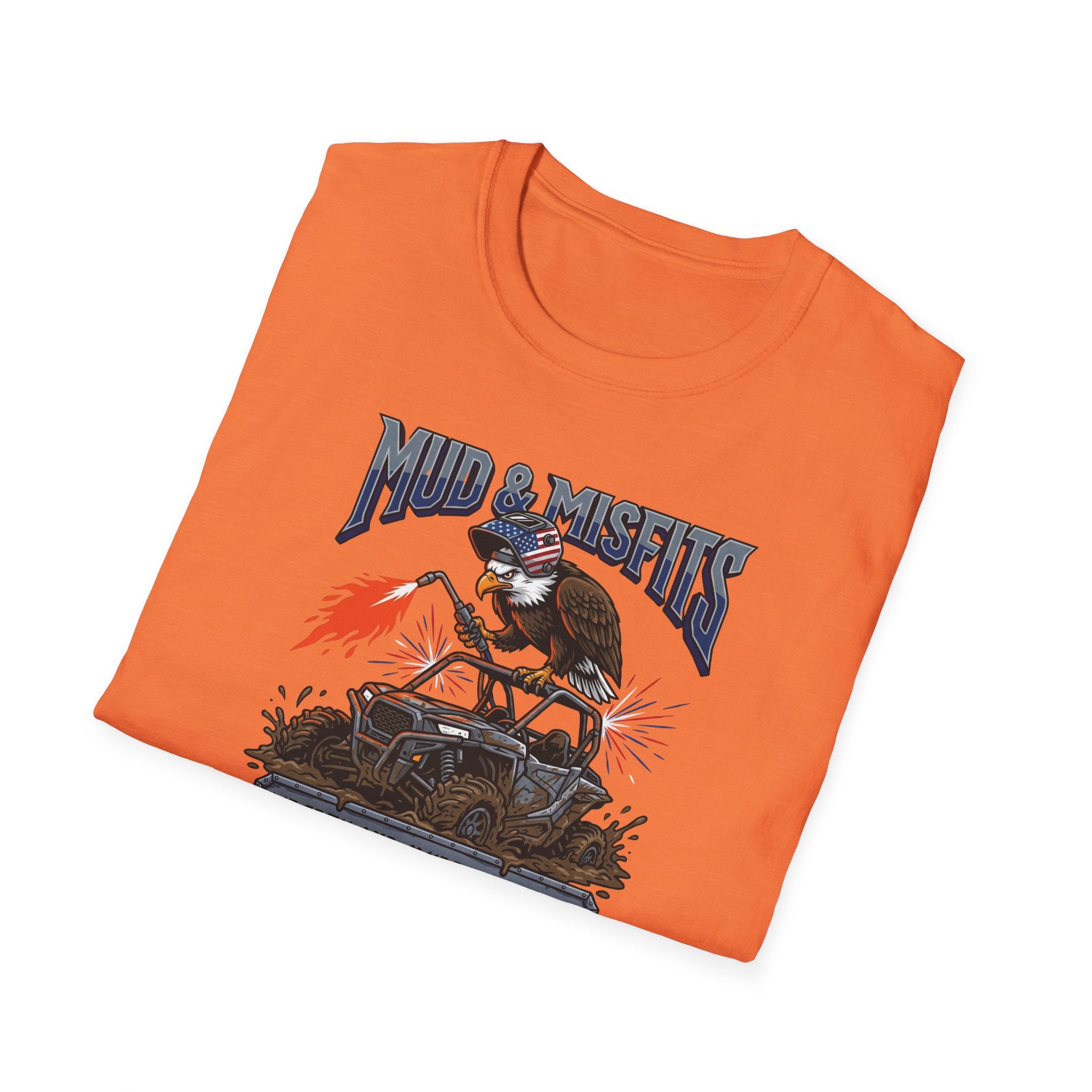 Mud & Misfits "Liberty and Muddin' For All" Shop Eagle T-shirt