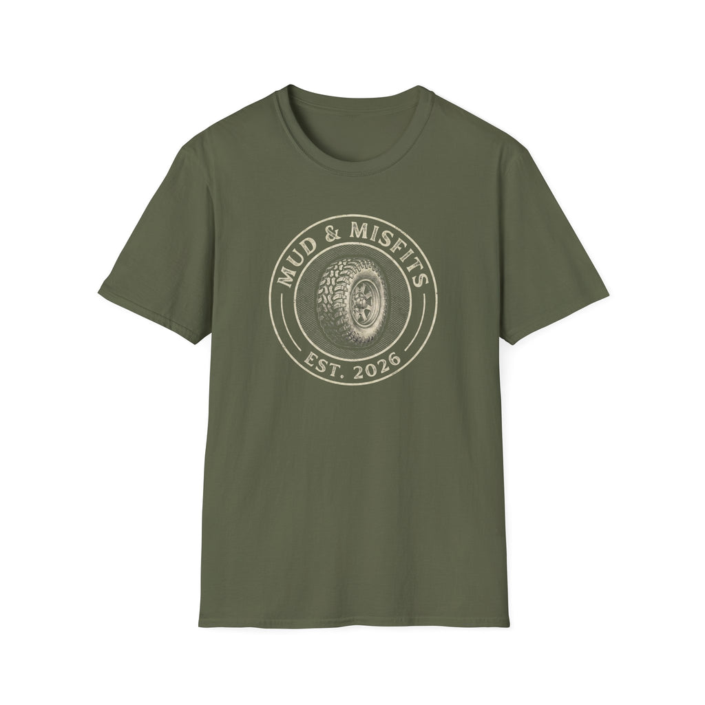Mud & Misfits Mud Tire T-shirt