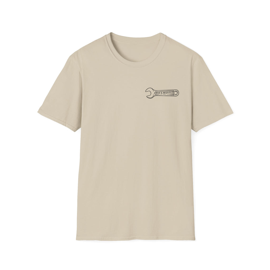 Mud & Misfits "Garage Built Trail Tested" T-shirt
