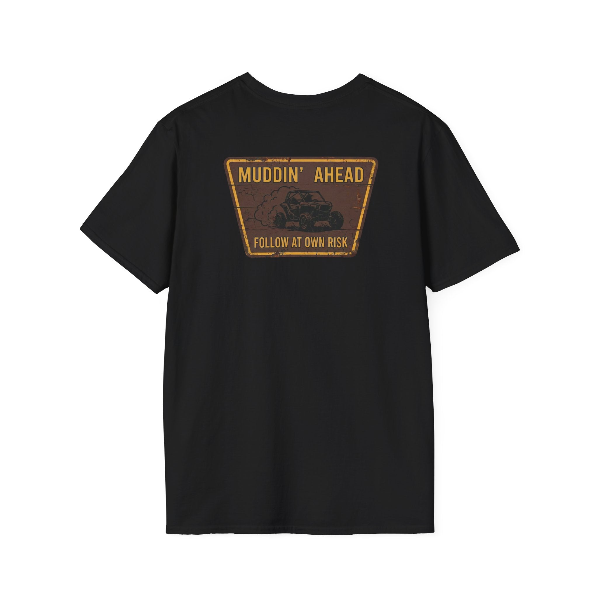 Mud & Misfits "Muddin' Ahead" Trail Sign T-shirt