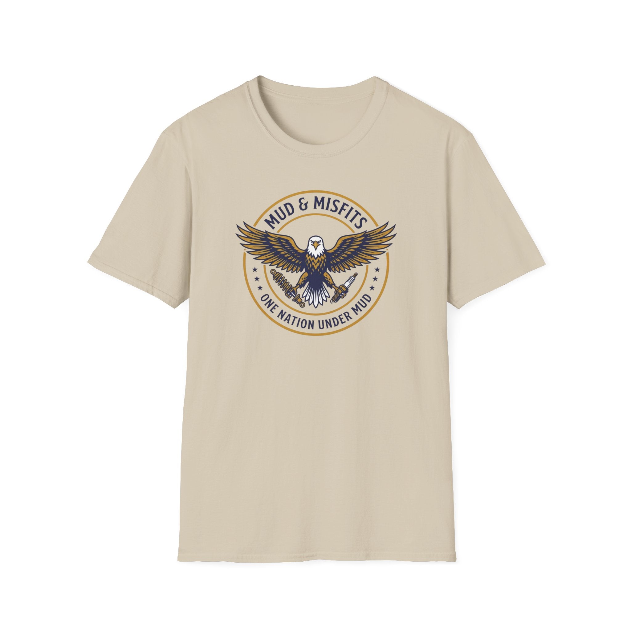 Mud & Misfits "One Nation Under Mud" Eagle T-shirt