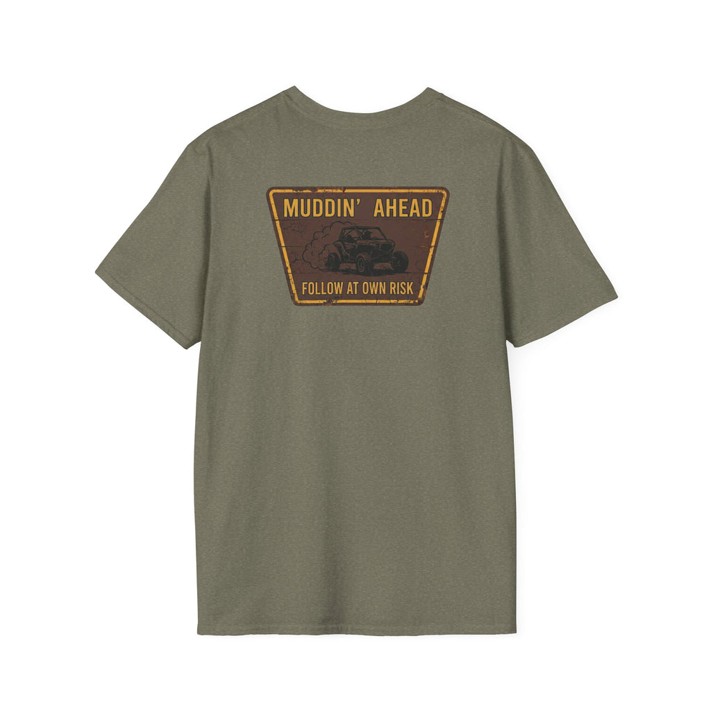 Mud & Misfits "Muddin' Ahead" Trail Sign T-shirt