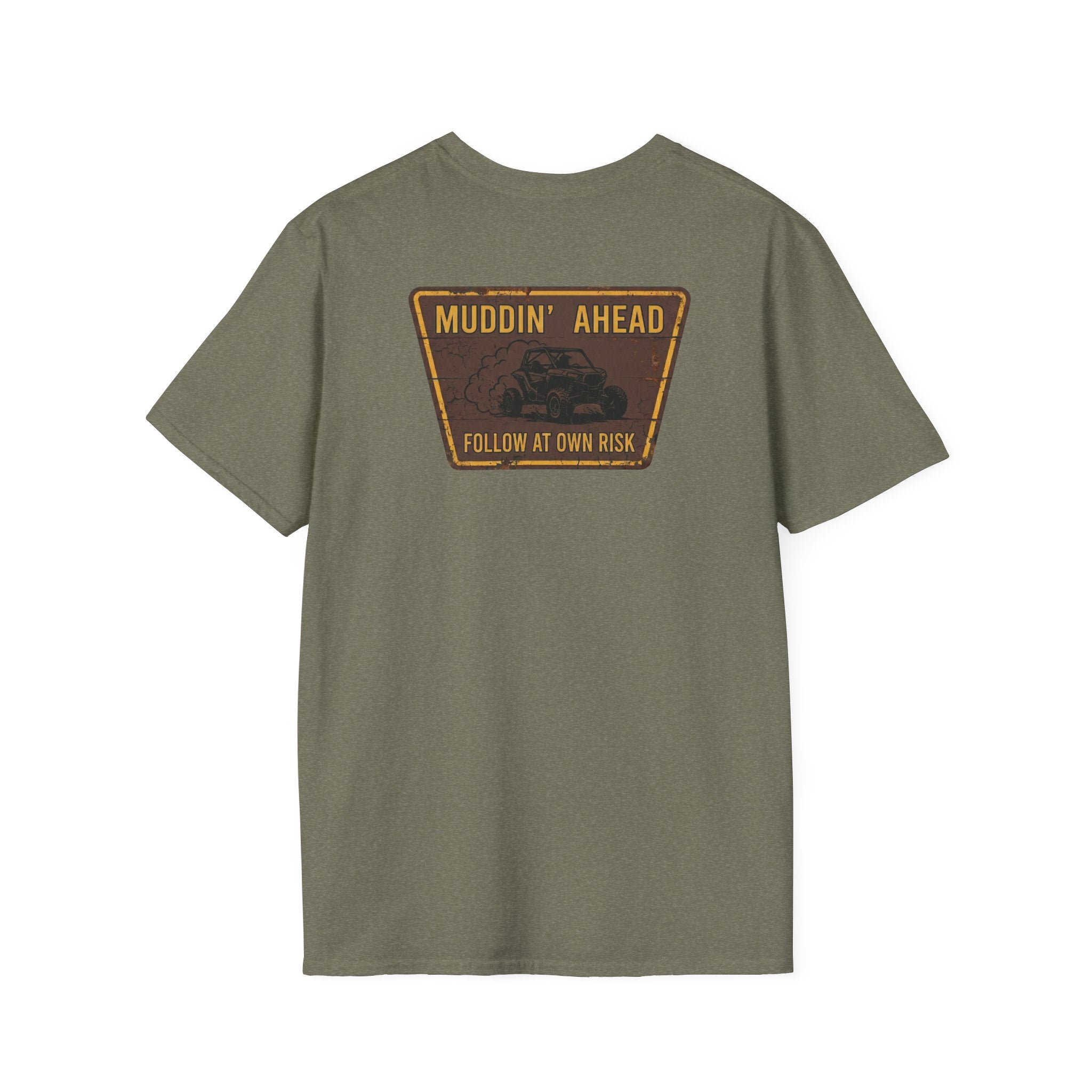 Mud & Misfits "Muddin' Ahead" Trail Sign T-shirt