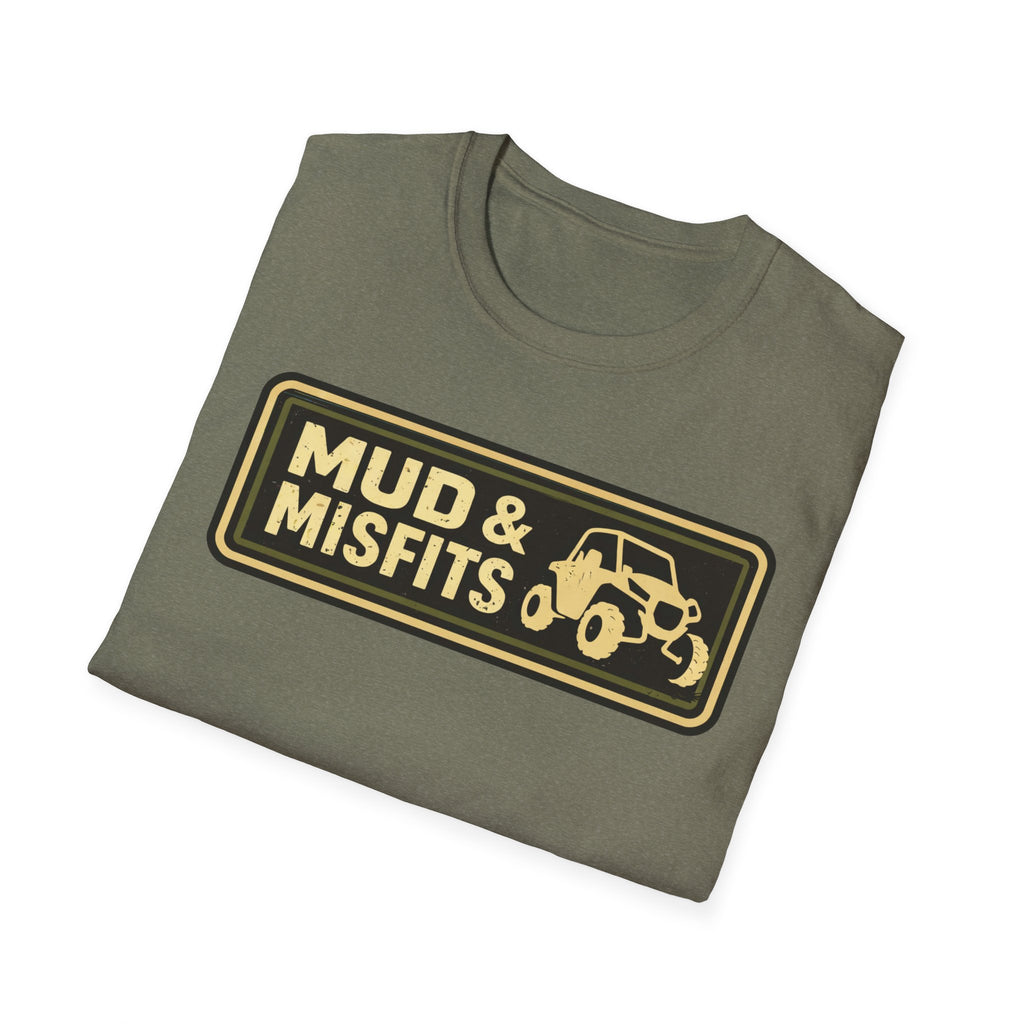 Mud & Misfits Dark Horizontal Patch T-shirt