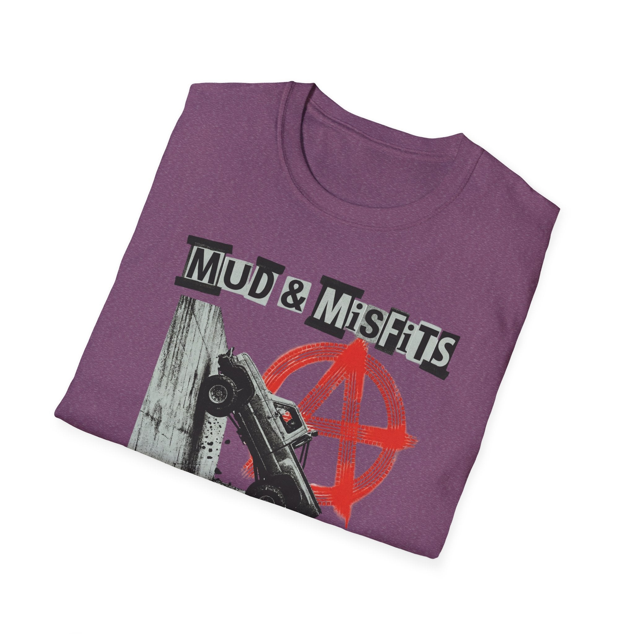 Mud & Misfits "Pavement Optional" Anarchy T-shirt