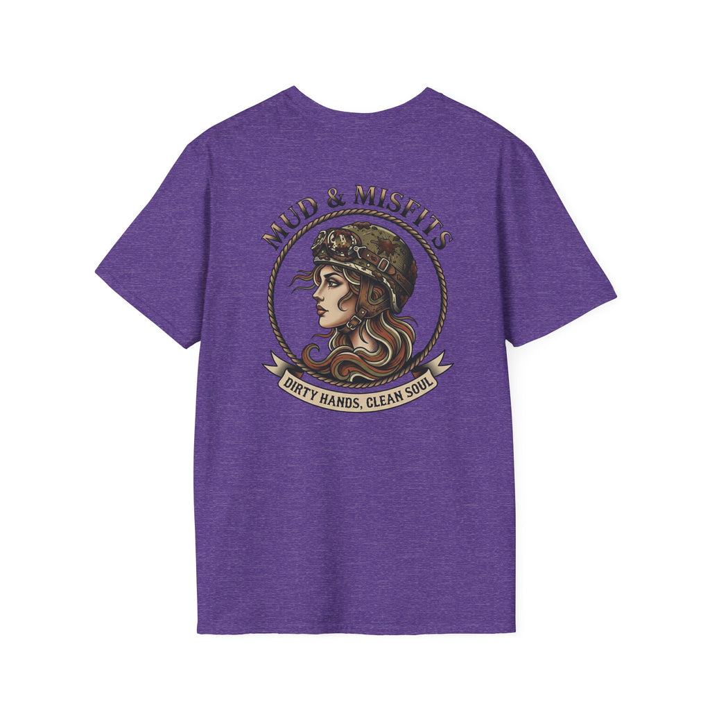 Mud & Misfits "Dirty Hands, Clean Soul" American Tattoo T-shirt