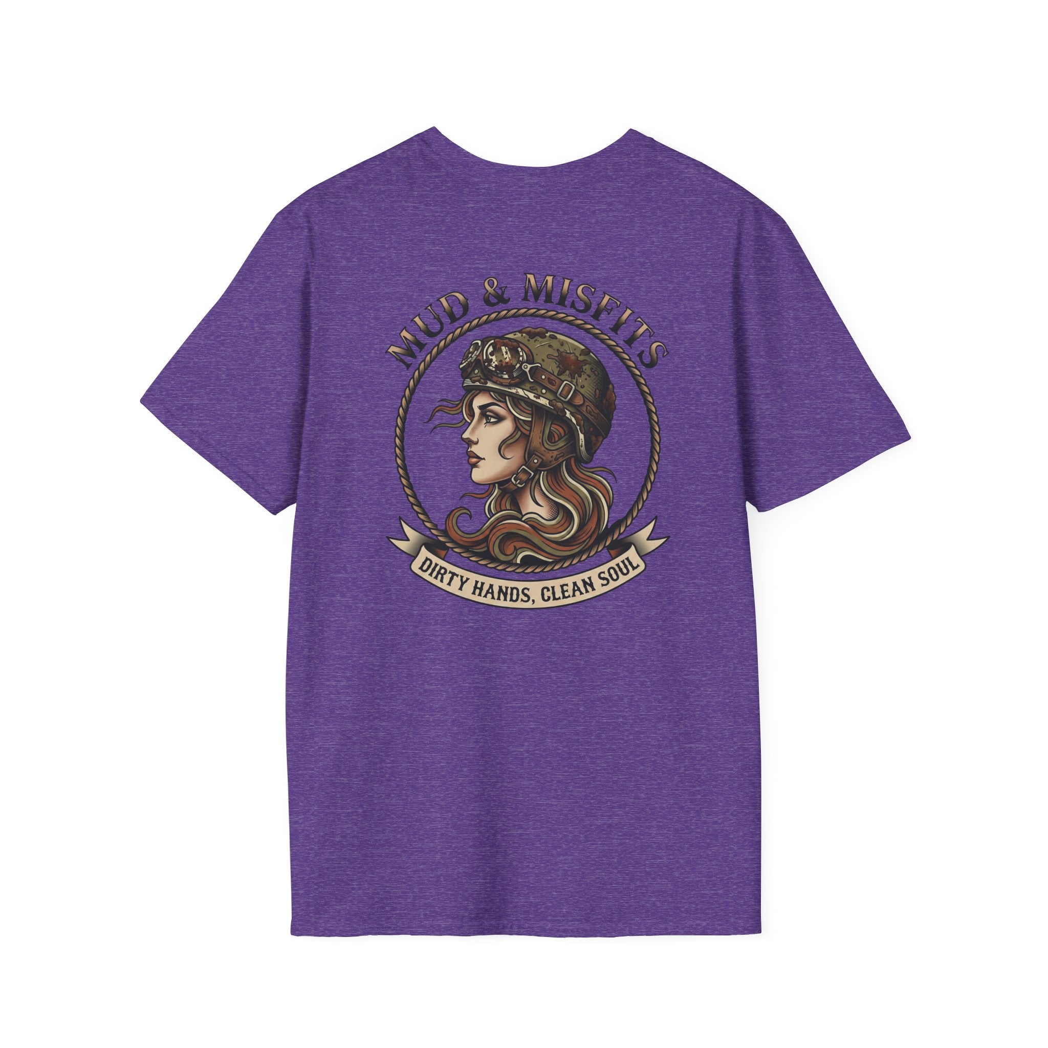Mud & Misfits "Dirty Hands, Clean Soul" American Tattoo T-shirt