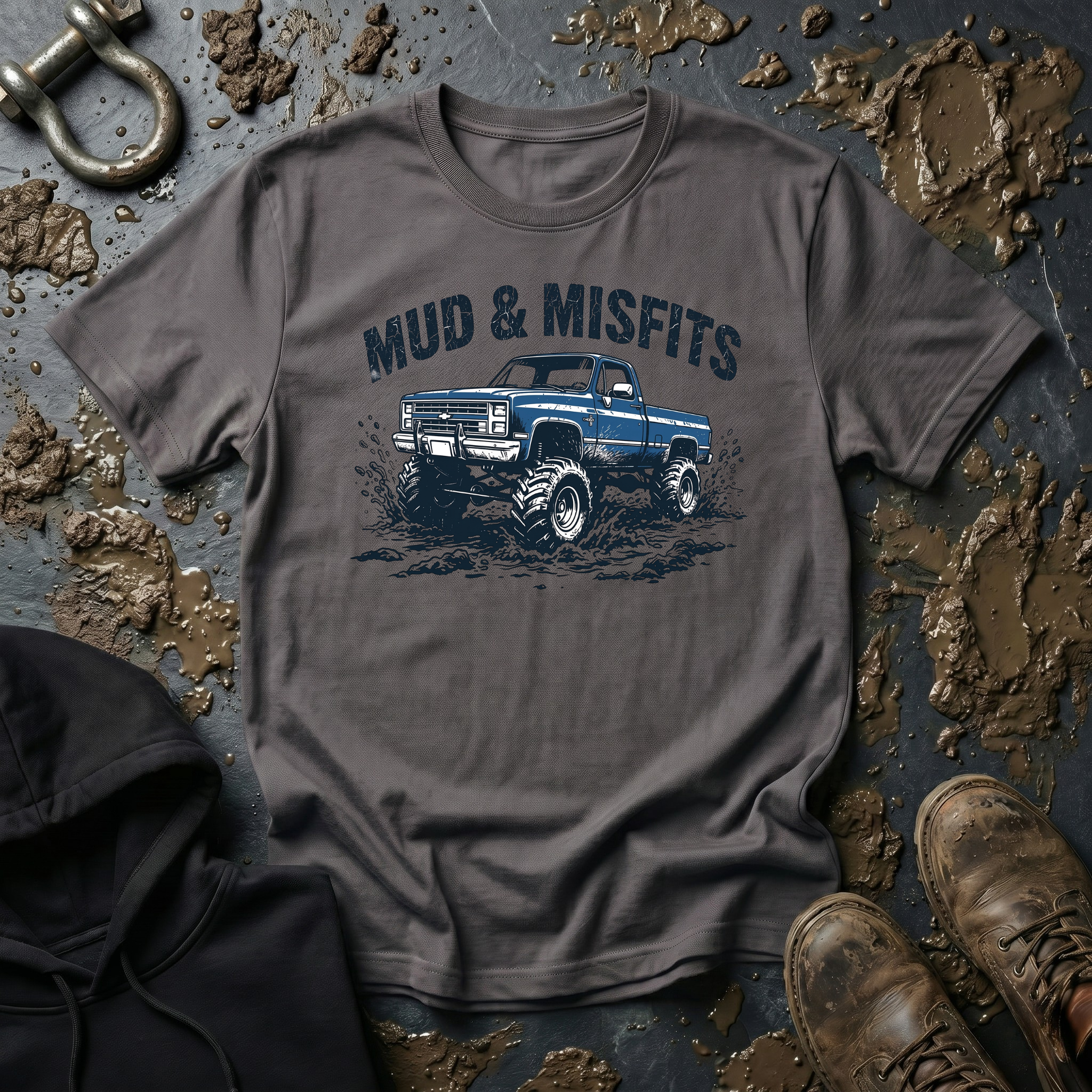Mud & Misfits Old School Chevy T-shirt