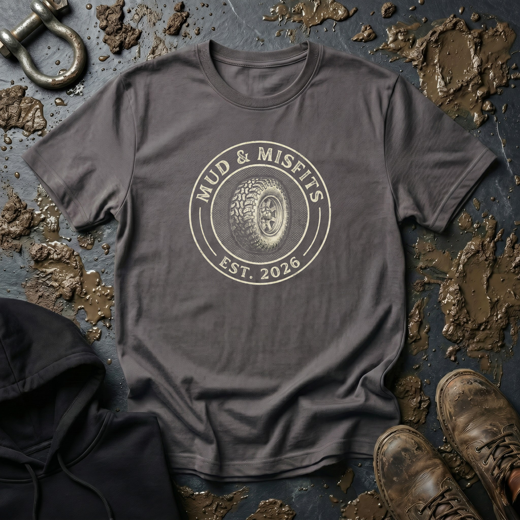 Mud & Misfits Mud Tire T-shirt