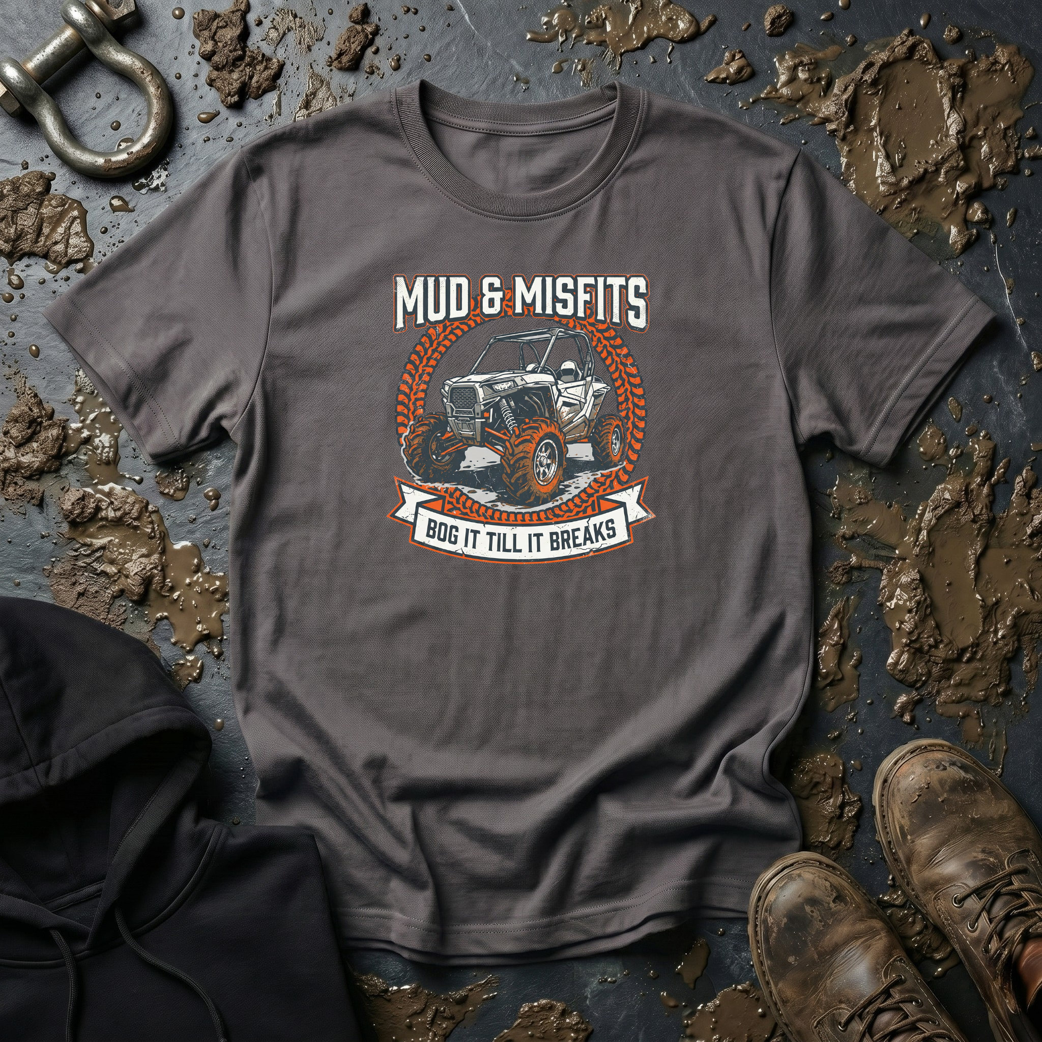 Mud & Misfits "Bog it Till it Breaks" T-shirt