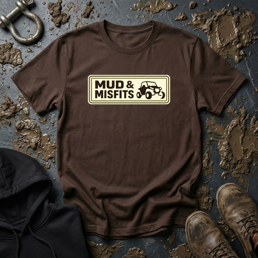 Mud & Misfits Horizontal Patch T-shirt