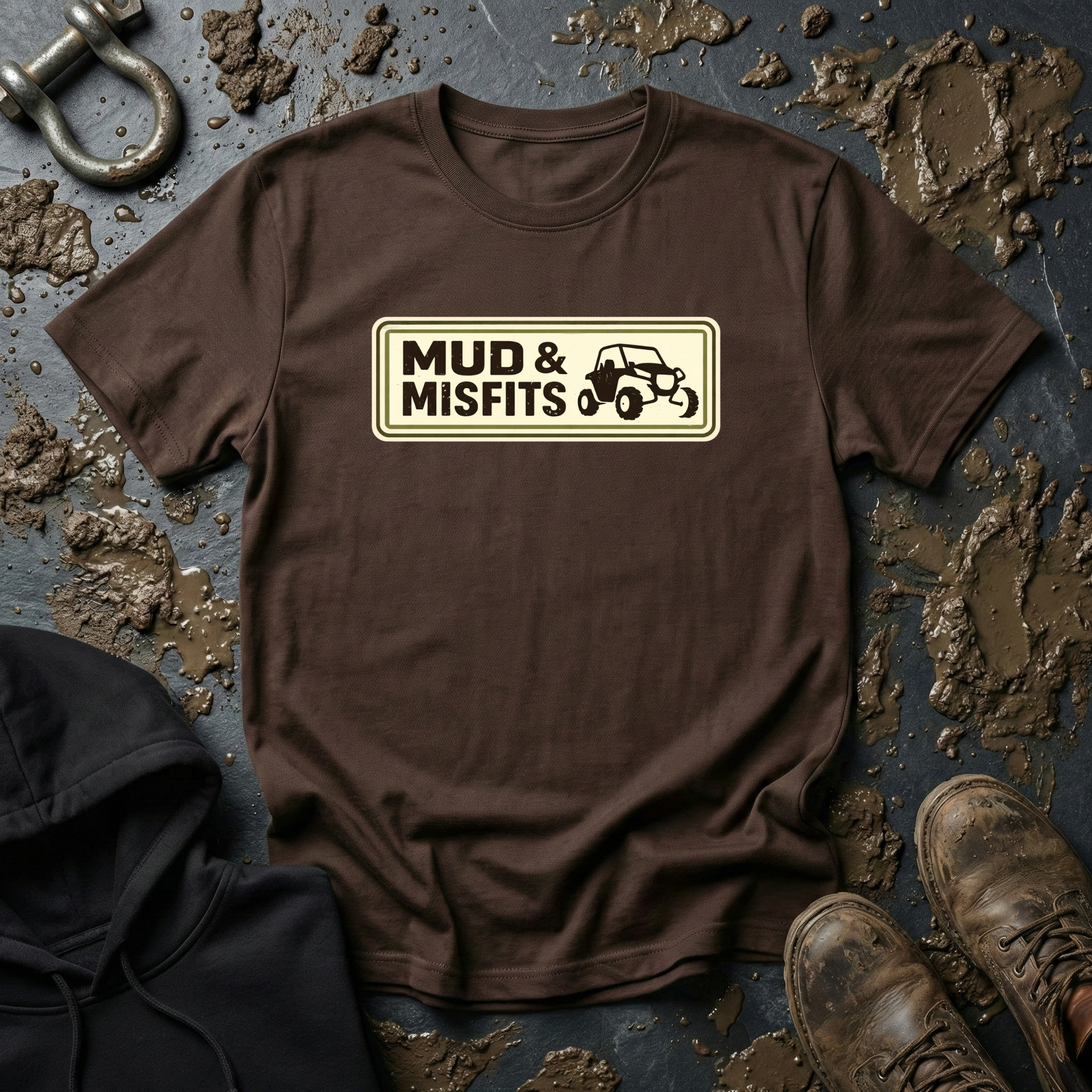 Mud & Misfits Horizontal Patch T-shirt