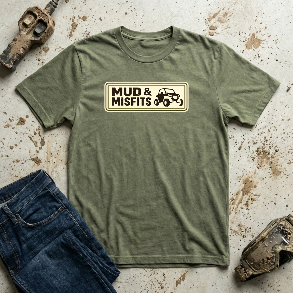Mud & Misfits Horizontal Patch T-shirt