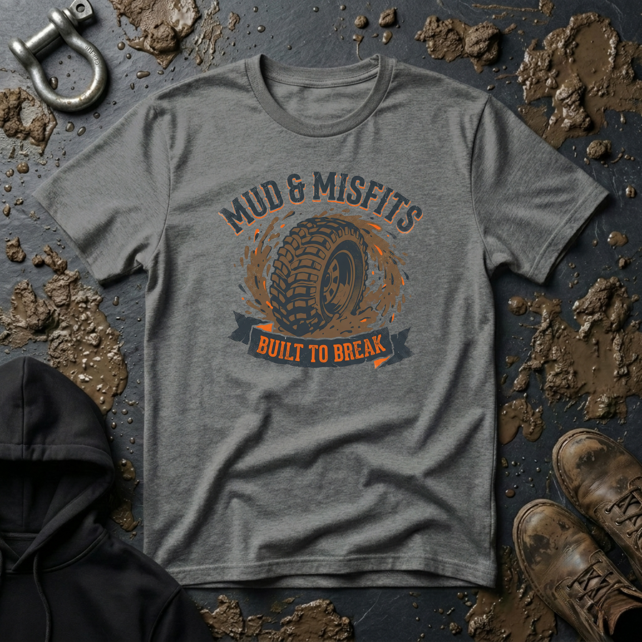 Mud & Misfits "Built to Break" T-shirt