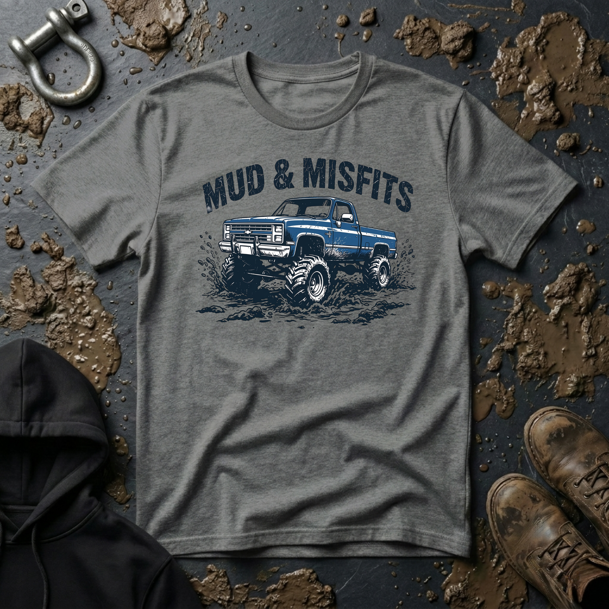 Mud & Misfits Old School Chevy T-shirt