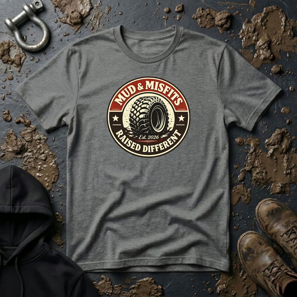 Mud & Misfits "Raised Different" T-shirt