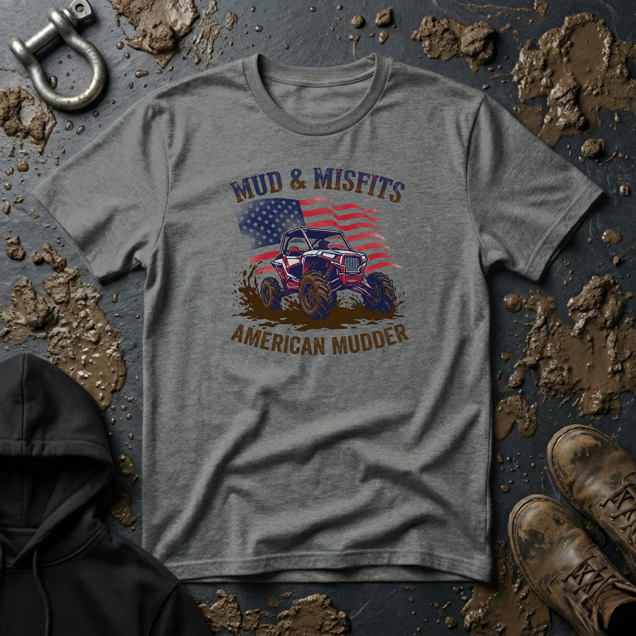 Mud & Misfits "American Mudder" T-shirt