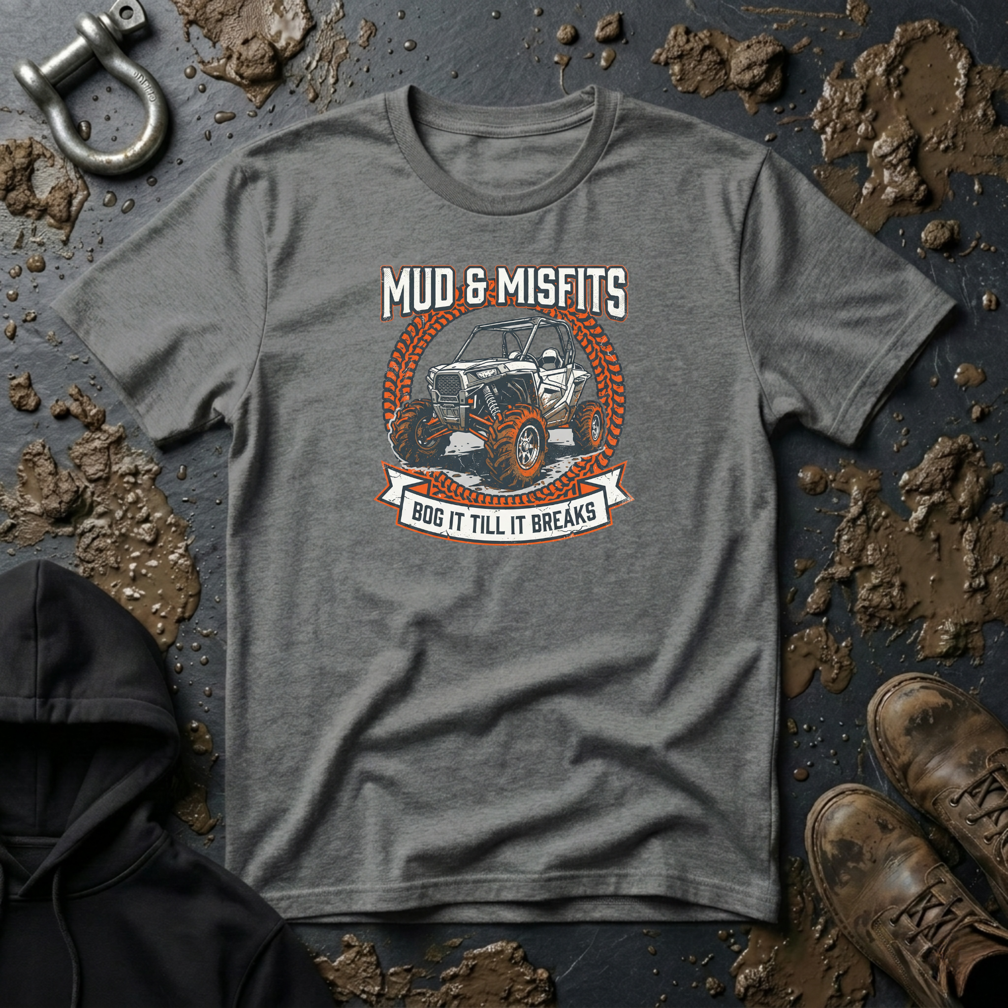 Mud & Misfits "Bog it Till it Breaks" T-shirt