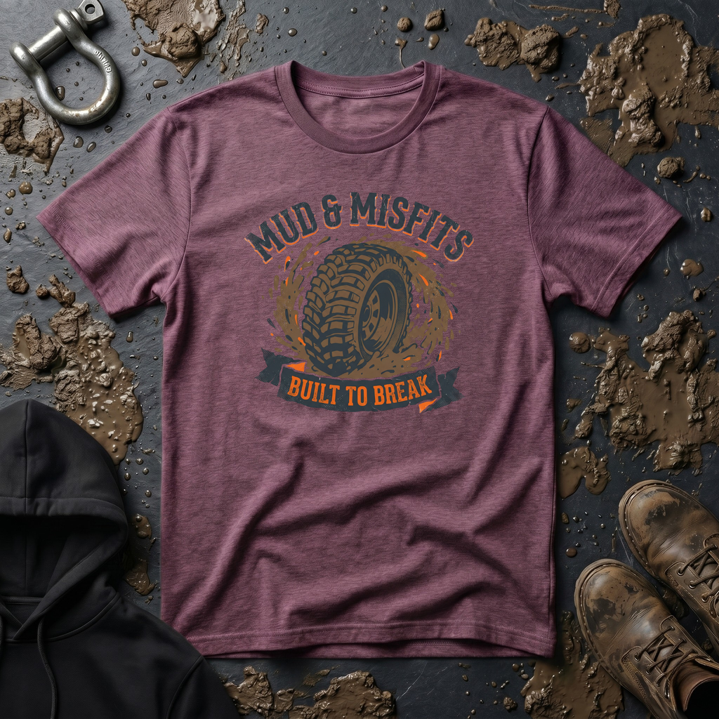 Mud & Misfits "Built to Break" T-shirt