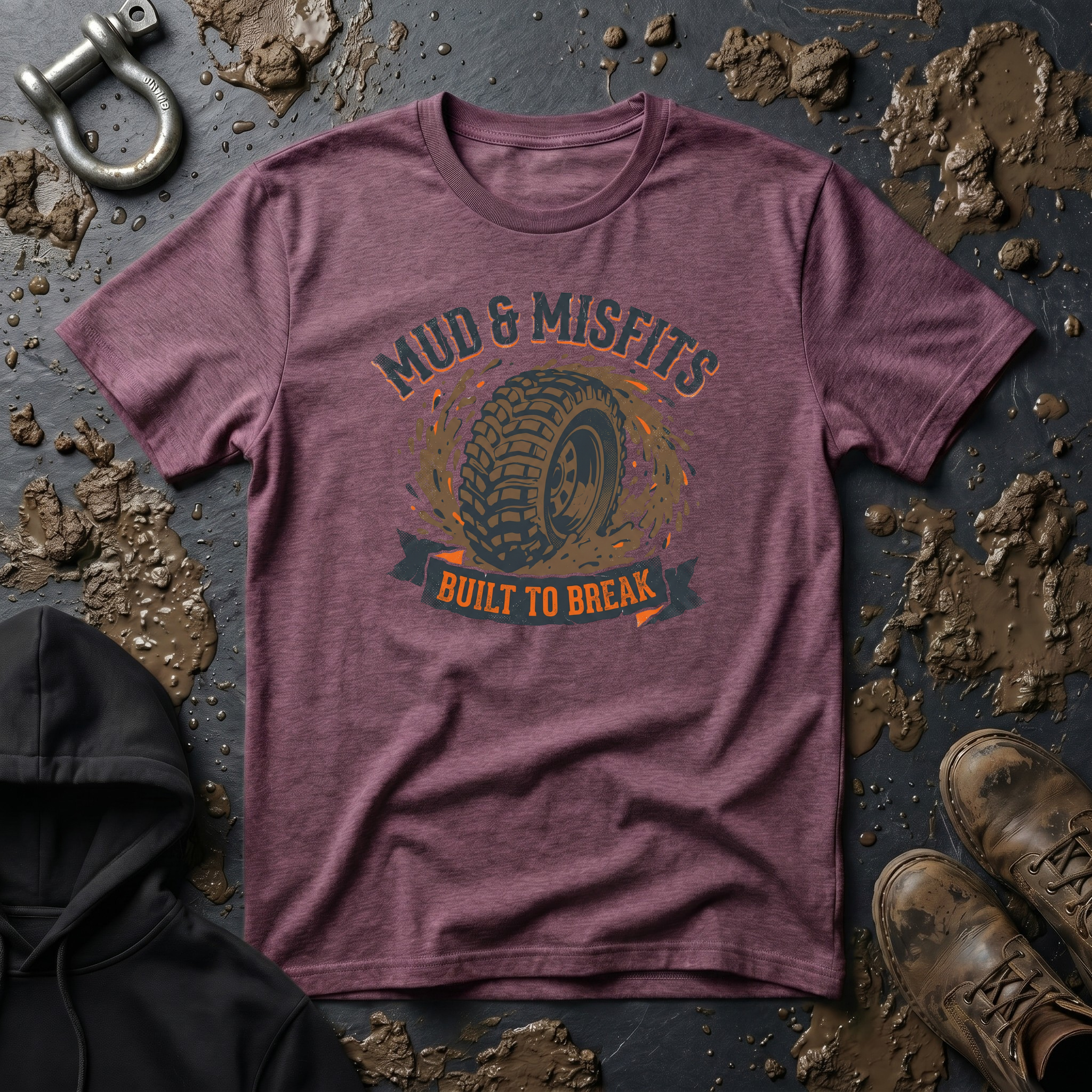 Mud & Misfits "Built to Break" T-shirt
