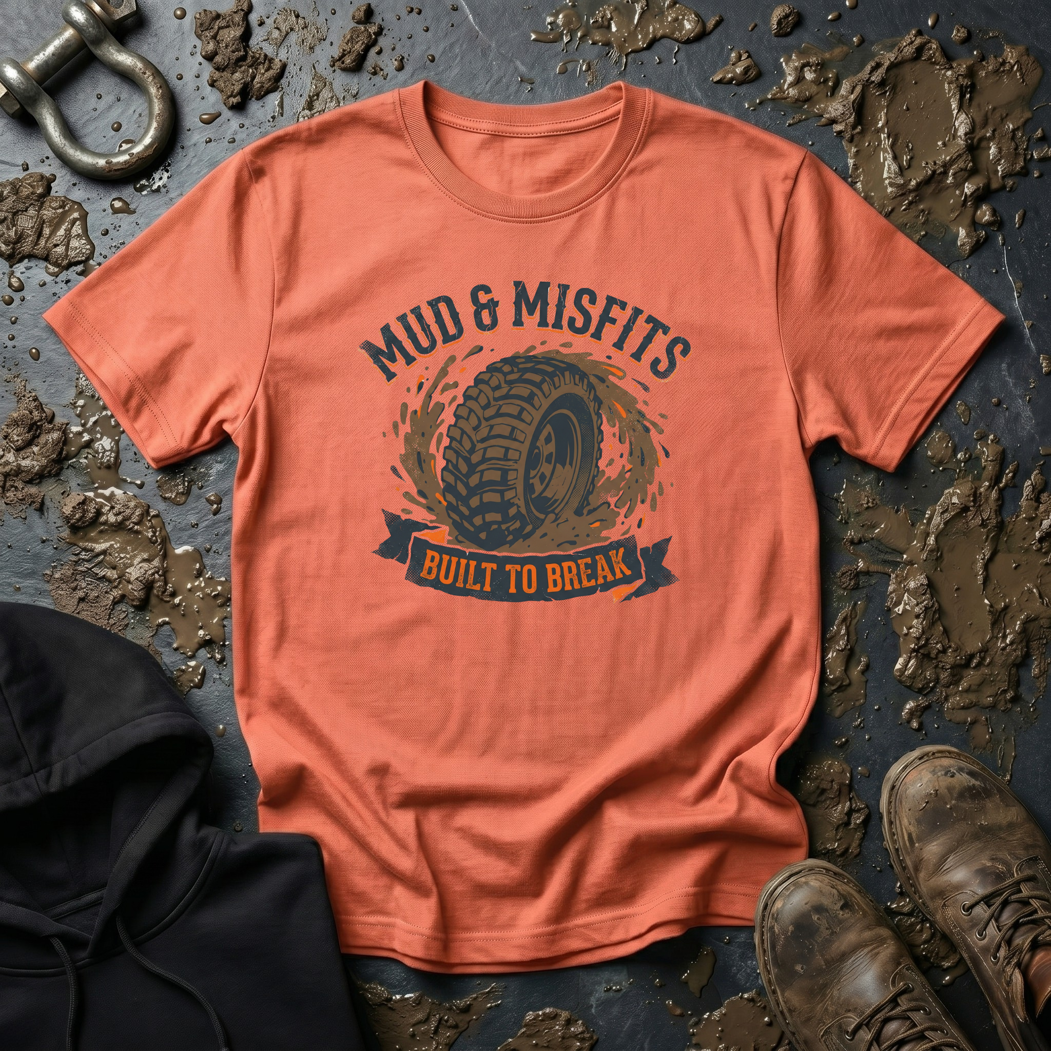 Mud & Misfits "Built to Break" T-shirt