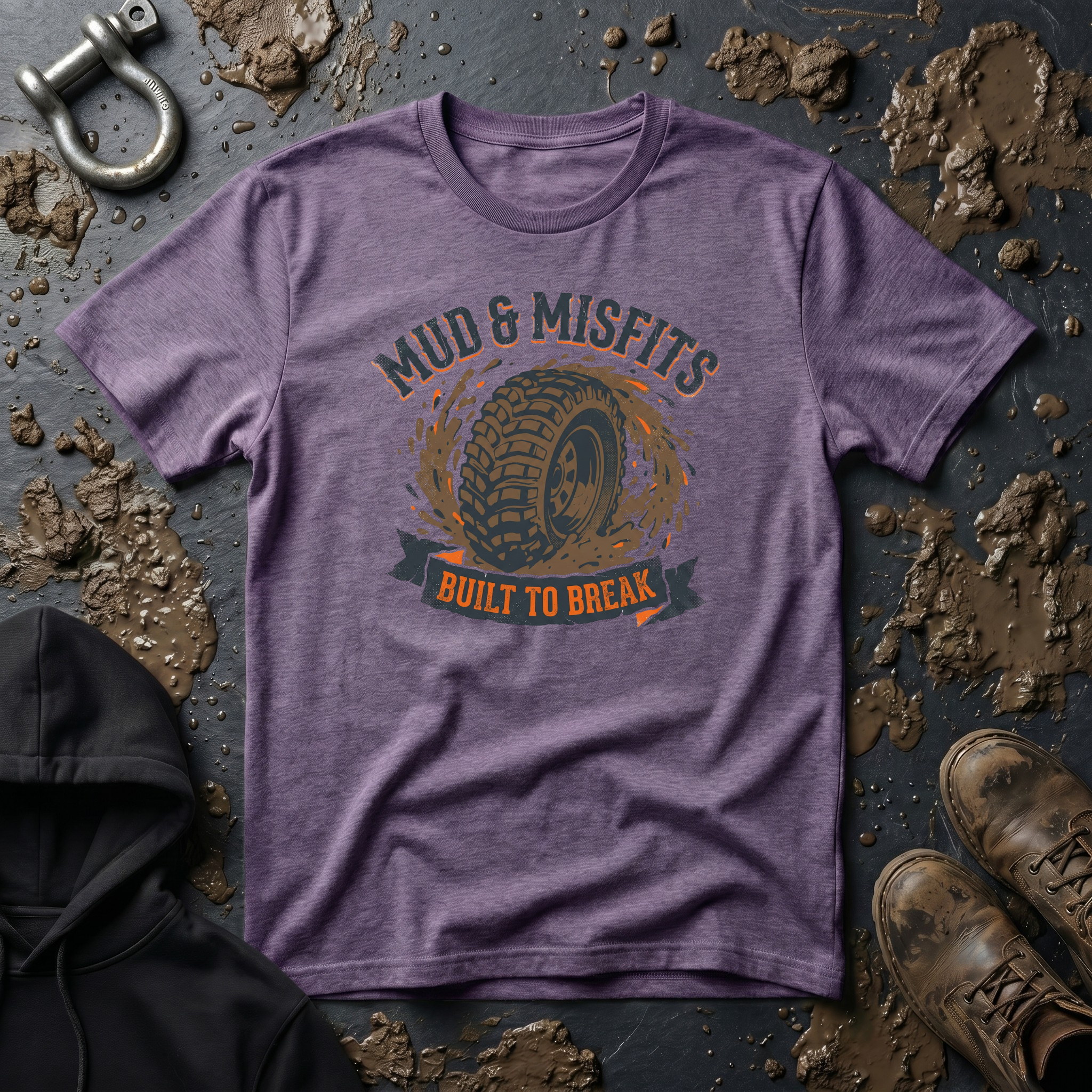 Mud & Misfits "Built to Break" T-shirt