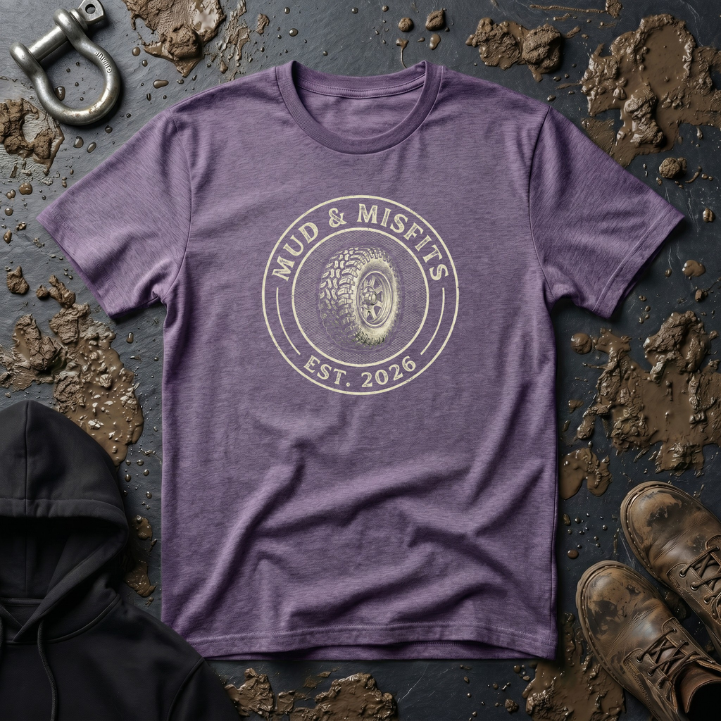 Mud & Misfits Mud Tire T-shirt