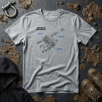 Mud & Misfits Transfer Case Diagram T-shirt