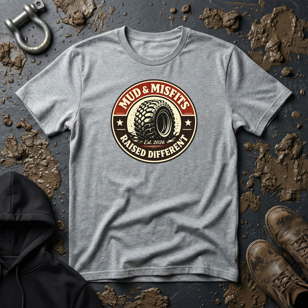 Mud & Misfits "Raised Different" T-shirt