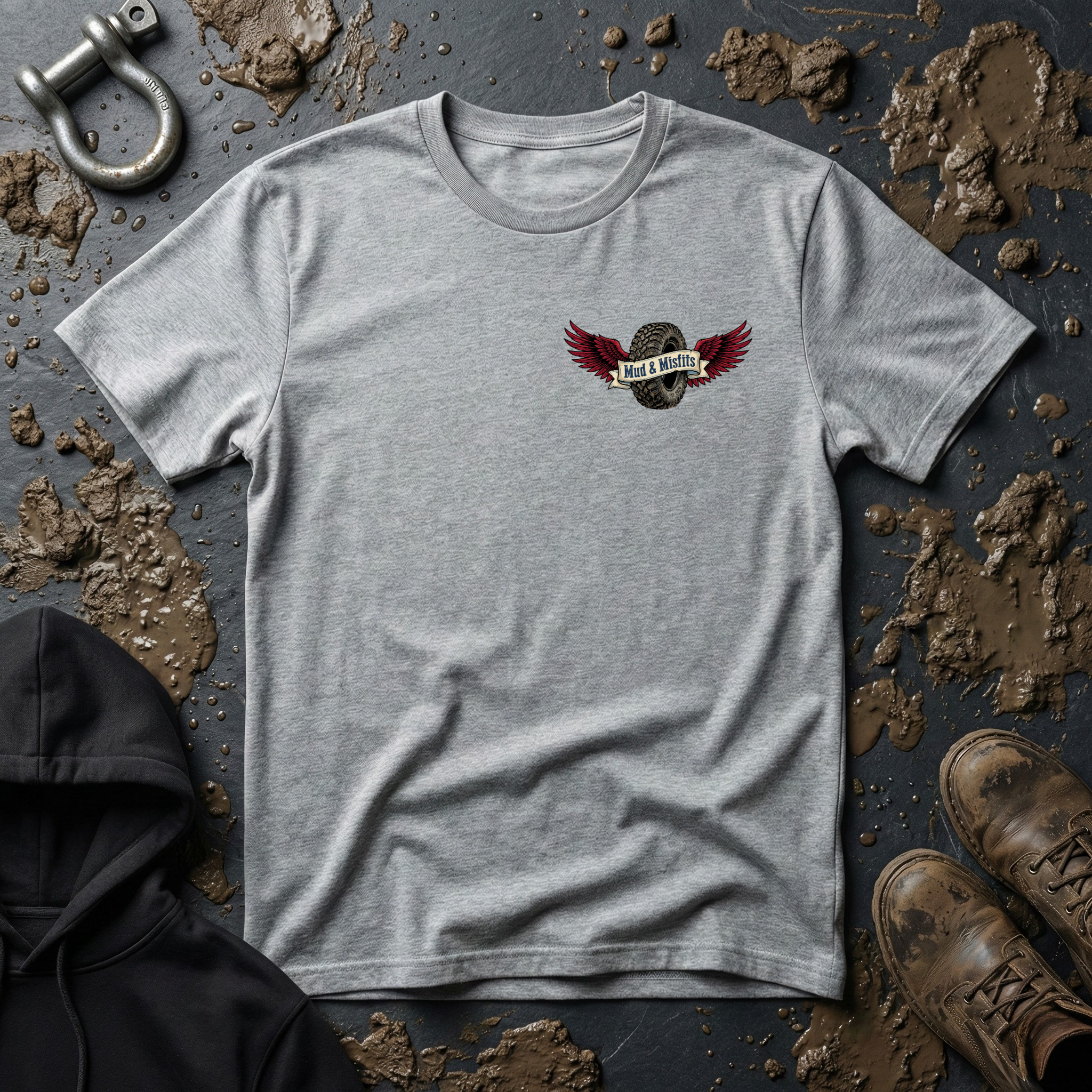 Mud & Misfits '250 Years of Bad Decisions' T-shirt