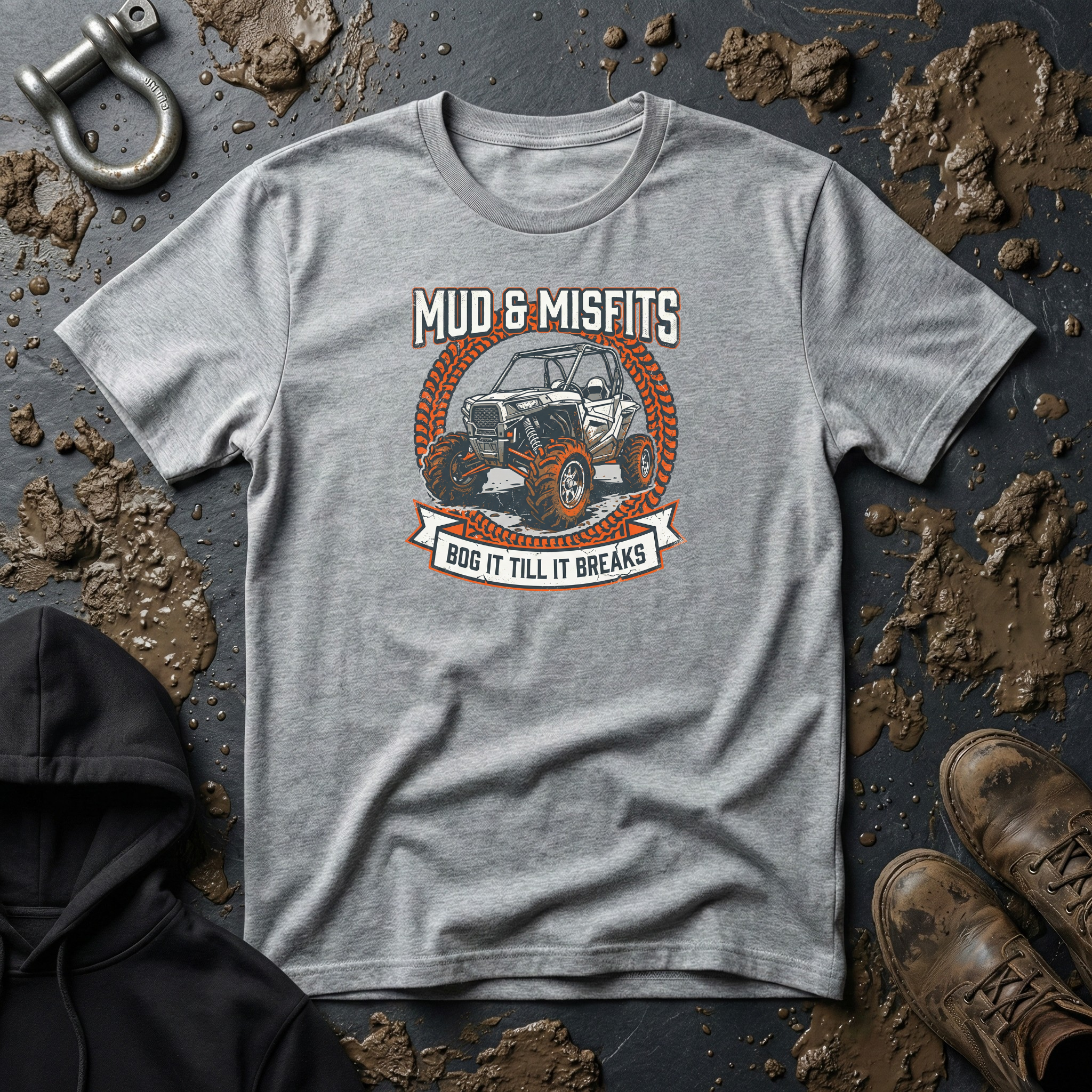 Mud & Misfits "Bog it Till it Breaks" T-shirt